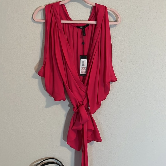 BCBG MAXAZRIA PINK TOP MEDIUM - Picture 2 of 5